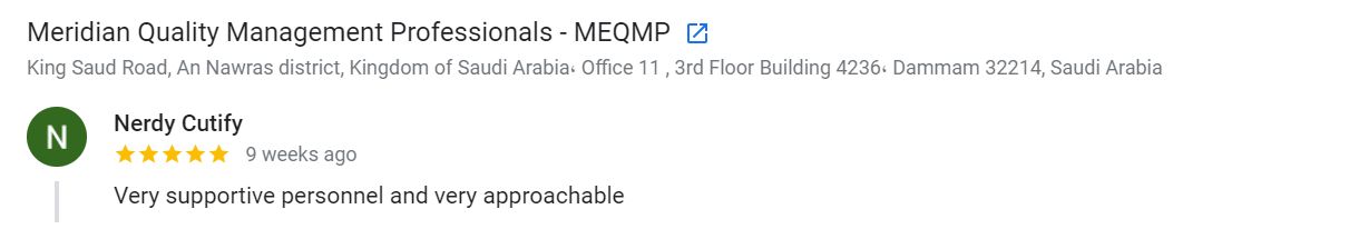 Google review 1